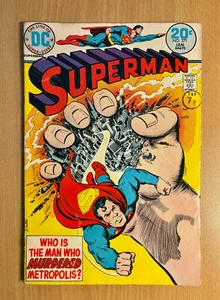 SUPERMAN  #271  (1974) DC Comics ‘Who is The man Who Murdered Metropolis?’  VG/F - Bild 1 von 3