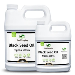 Black Seed Oil 100%Pure Natural Cold Pressed Unrefined Unfiltered Nigella Sativa - Picture 1 of 8