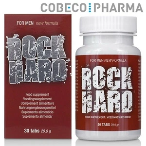 Cobeco Rock Hard for Men harder Penis Erection Pastiglie per l'erezione del pene