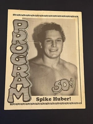 RARE Bill Dundee Hart Jerry Lawler Championship Memphis Wrestling Program WWE 10 - Image 1 of 4