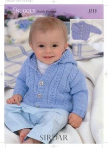 Patrón de tejido Sirdar - Snuggly DK, Cardigans 1518 - Imagen 1 de 1