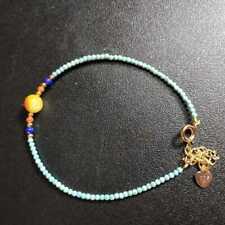 4MM Natural Turquoise Baltic Amber Lapis lazuli Lucky Bracelet All Saints' Day