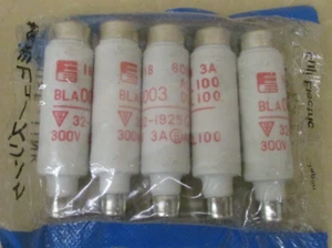 Fuji Electric Fuse-Link Type BLA BLA003 Tasche 5 Stück 1046OMF - Bild 1 von 4