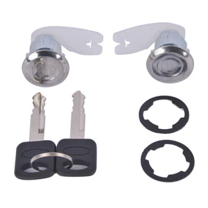 Par de cilindros de cerradura de puerta izquierda y derecha WKey para camioneta Ford F150 250 350 1992-1995 - Imagen 1 de 6