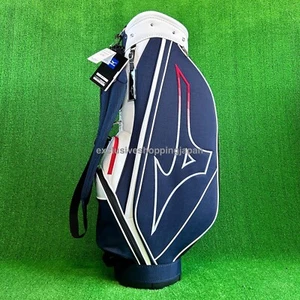 Mizuno Golf NX.6 Cart Caddy Bag 5way 9 x 47in 2.6kg Navy / White 2024 Model New - Picture 1 of 17