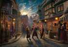 Thomas Kinkade Diagon Alley - Harry Potter SN Canvas 27x18