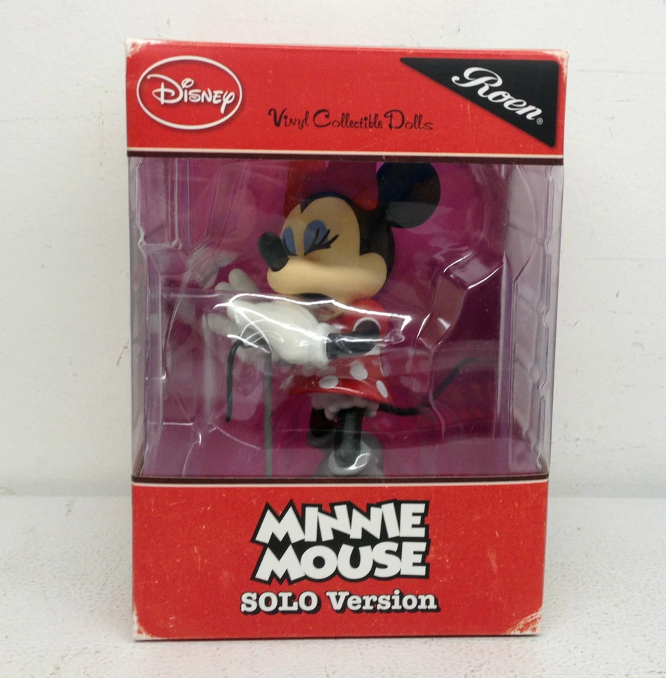 Roen Disney Vinyl Collectible Dolls Minnie Mouse Solo Version Figurine New - Image 1 of 1