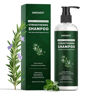 Rosemary & Hydrolyzed Keratin Hair Growth Shampoo, Organic Natural Shampoo for T - Bild 1 von 12