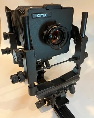 Cambo "Legend" 4X5 View Camera: With Lens and Binocular Hood - Image 1 of 4