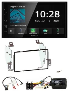 Kenwood Bluetooth Lenkrad DAB USB 2DIN Autoradio für Nissan Note E11 2009-2013 - Bild 1 von 11