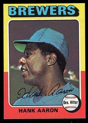 1975 Topps мини Хэнк Аарон #660 - Изображение 1 из 4