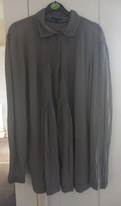 Ladies Tommy Hilfiger blouse grey size 12 used slight mark on sleeve see pics - Picture 1 of 10