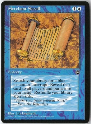 Merchant Scroll Common Homelands LP/MP MTG - Image 1 of 2