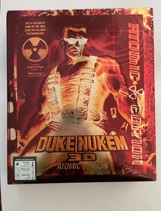 Duke Nukem 3D: Atomic Edition (PC, 1996) Raro Big Box Usado - Imagen 1 de 4