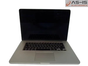 *AS-IS* Apple MacBook Pro A1398 (Mid-2015) Core i7-4870HQ 2.50GHz 16GB No SSD - Picture 1 of 9