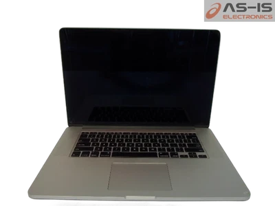 *AS-IS* Apple MacBook Pro A1398 (Mid-2015) Core i7-4870HQ 2.50GHz 16GB No SSD - Image 1 of 4