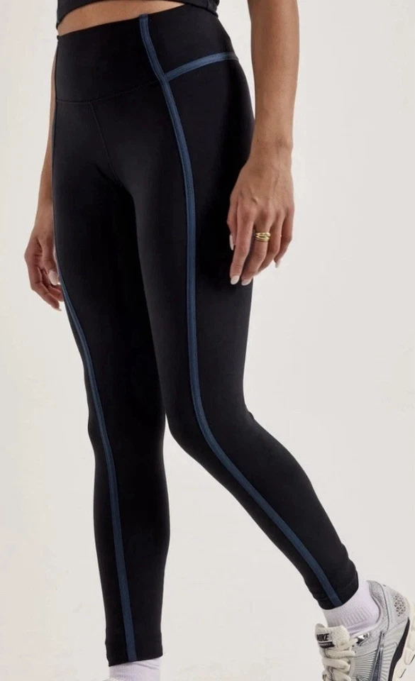 Nike One High Waisted 7/8 Leggings Womens S Black HJ1137 010