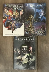 Injustice Götter unter uns DC Comic Graphic Novel Hardcover Menge 3 Bücher Neu - Bild 1 von 4