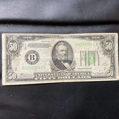 1934 50 dollar bill - Image 1 of 4