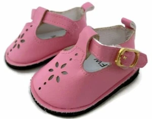 Pink Mary Jane Shoes for 18 inch Doll Clothes Girl - Picture 1 of 5