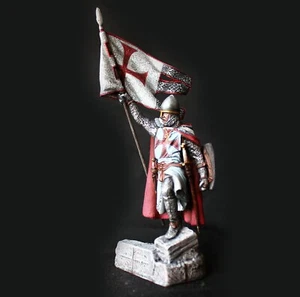 Museo Soldado de Hojalata (TOP) Caballero Cruzado con bandera, primera mitad siglo XIII Cruzados - Imagen 1 de 5