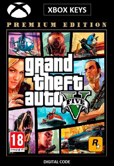 Grand Theft Auto GTA V Premium Edition Xbox One (Seminovo) (Jogo