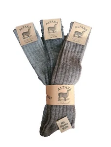 Calzini Lunghi Unisex in Lana e Alpaca Multicolore 60% Lana 40% MADE IN ITALY - Imagen 1 de 14