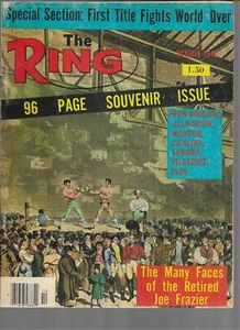 THE RING SOUVENIR ISSUE OKT. 1976 ALI-INOKI "FIGHT", FRAZIER, ARCHIE MOORE, ETC. - Bild 1 von 5