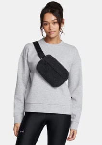 UNDER ARMOUR UA LONDON SHERPA WAISTBAG CROSSBODY Womens Black #1389135 - Picture 1 of 6