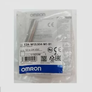 ▀▄▀▄▀ OMRON E2A-M12LS04-M1-B1 -- PROXIMITY SWITCH INDUCTIVE E2A M12LS04 M1 B1 - Foto 1 di 1
