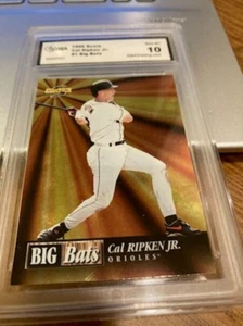 GMA 10 Gem MT Special 1996 Cal Ripken Jr. Score "Big Bats" #1 Insert & Bonus - Picture 1 of 1