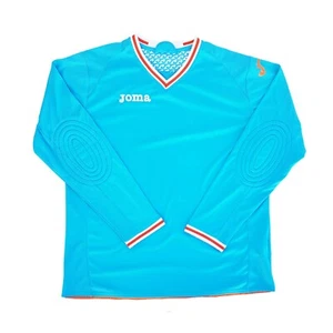 JOMA Goalkeeper Football Jersey Size L bleu Long Shirt Crew Neck sportwear - Imagen 1 de 6