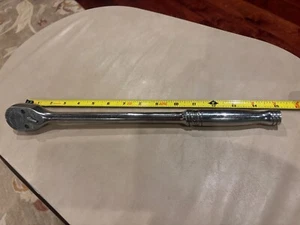 Snap On, 1/2” Drive, Ratchet, Chrome 15” Handle, SL936 - Picture 1 of 7