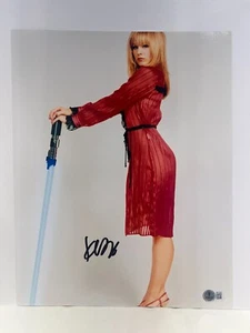 KRISTEN BELL SIGNED 11X14 PHOTO AUTO BEAUTIFUL STAR WARS SEXY BECKETT BAS COA - Picture 1 of 4