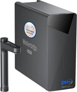 Waterdrop X16 Tankless Reverse Osmosis System, NSF/ANSI 58&372 Certified - Picture 1 of 6