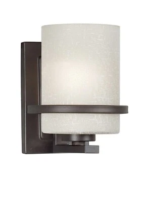 Forte Lighting 2404-01-32 Signature Wall Sconce Antique Bronze - Image 1 of 4