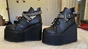 Demonia Leather Boots for Women for sale | eBay