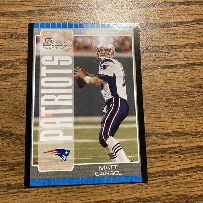 2005 Bowman #222 Matt Cassel RC New England Patriots - Image 1 of 4