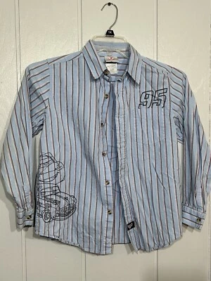 Camisa Exclusiva Cars Lightning McQueen Cuello Abotonado Juvenil L de Disney Store Foto 1 de 4