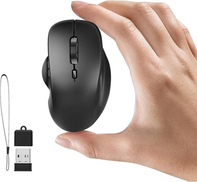 Mini Wireless Bluetooth Mouse for Travel Silent & Rechargeable NEW SEALED - Image 1 of 4