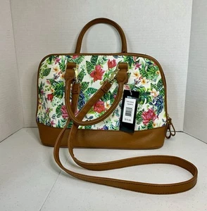 Bueno Handbag W/optional Crossbody Strap Spring Floral Pattern Summer - Picture 1 of 6