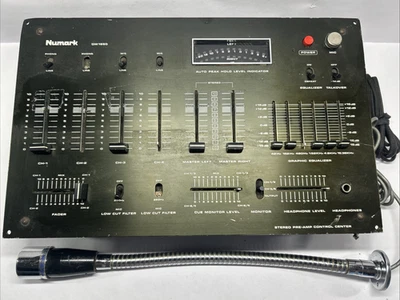Винтажный Numark DM 1650 стерео эквалайзер DJ микшер + астатическая модель AMC109H ** читать - Изображение 1 из 4