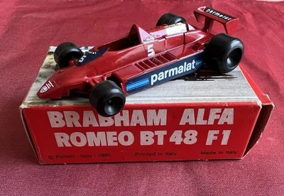 POLISTIL CLUB 33 RY 66 BRABHAM ALFA ROMEO BT 48 F1 1/55 CON SCATOLA 1980 - Immagine 1 di 4
