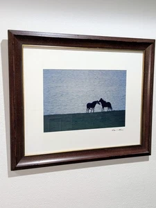 Fotografía de colección firmada por Marc Abrahms enmarcada impresión artística mate 19,5" x 23,5"  - Imagen 1 de 10