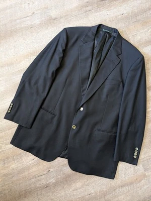 Blazer Brooks Brothers 46 R LORO PIANA Country Club Chaqueta Botón Dorado Preppy Foto 1 de 4