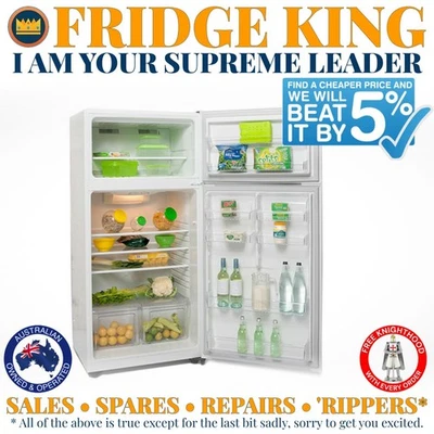 KTM5200MA-R*6 Kelvinator metro silver top mount fridge freezer SELLING ALL PARTS - image 1 of 2