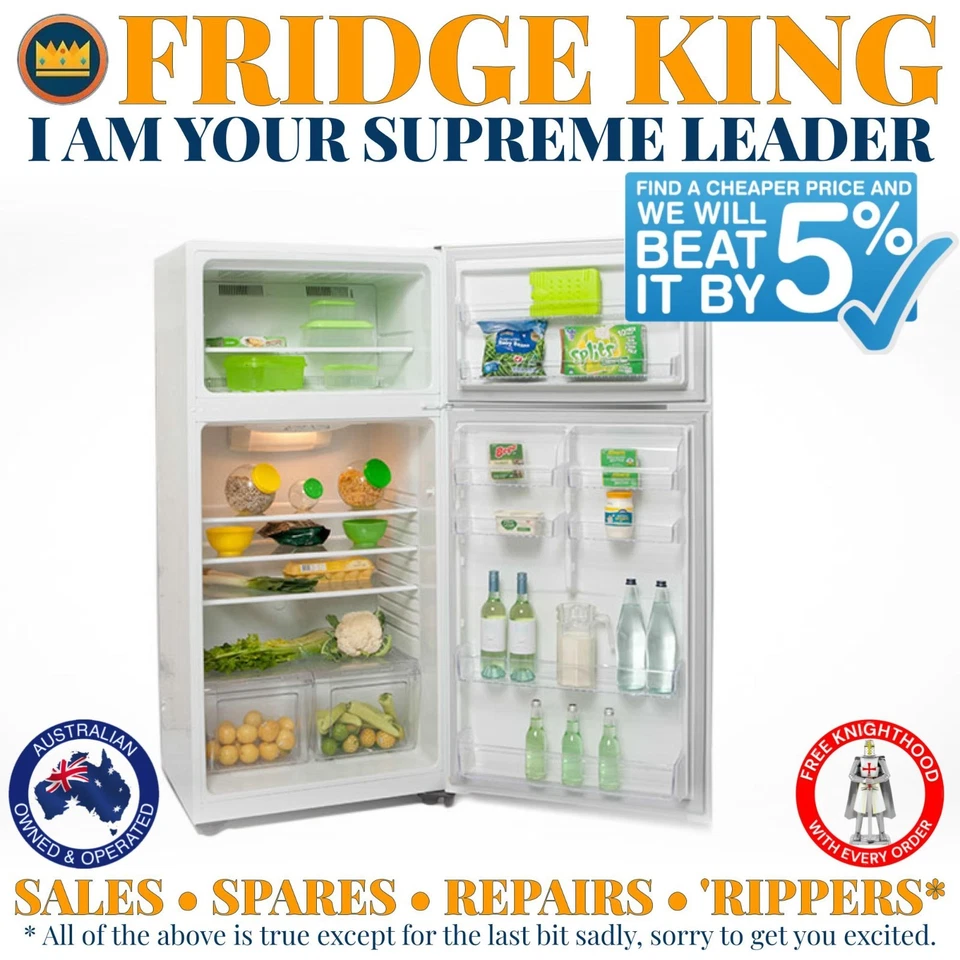 KTM5200PC Kelvinator pacific silver top mount fridge freezer SELLING ALL PARTS - image 1 of 2