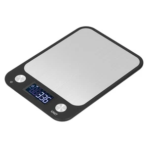 Báscula de alimentos de acero inoxidable mini pantalla digital herramienta de pesaje electrónica 10000 g❤ - Imagen 1 de 22
