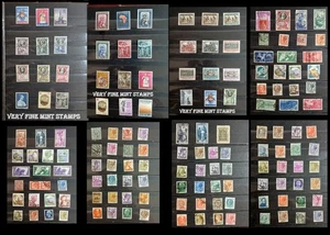 Grande collection de timbres du Vatican et de l'Italie - nombreux timbres VF neufs et anciens - Photo 1 sur 9