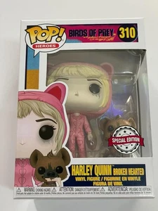 Harley Quinn Broken Hearted 310 Birds of Prey Pop! Vinyl In Protector - Picture 1 of 10